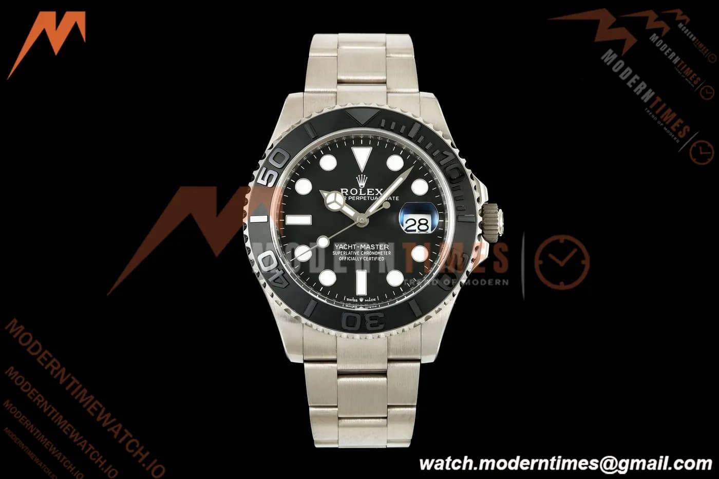 Rolex - Yacht-Master 226627 42mm TI/TI Black Dial ARF DD3235