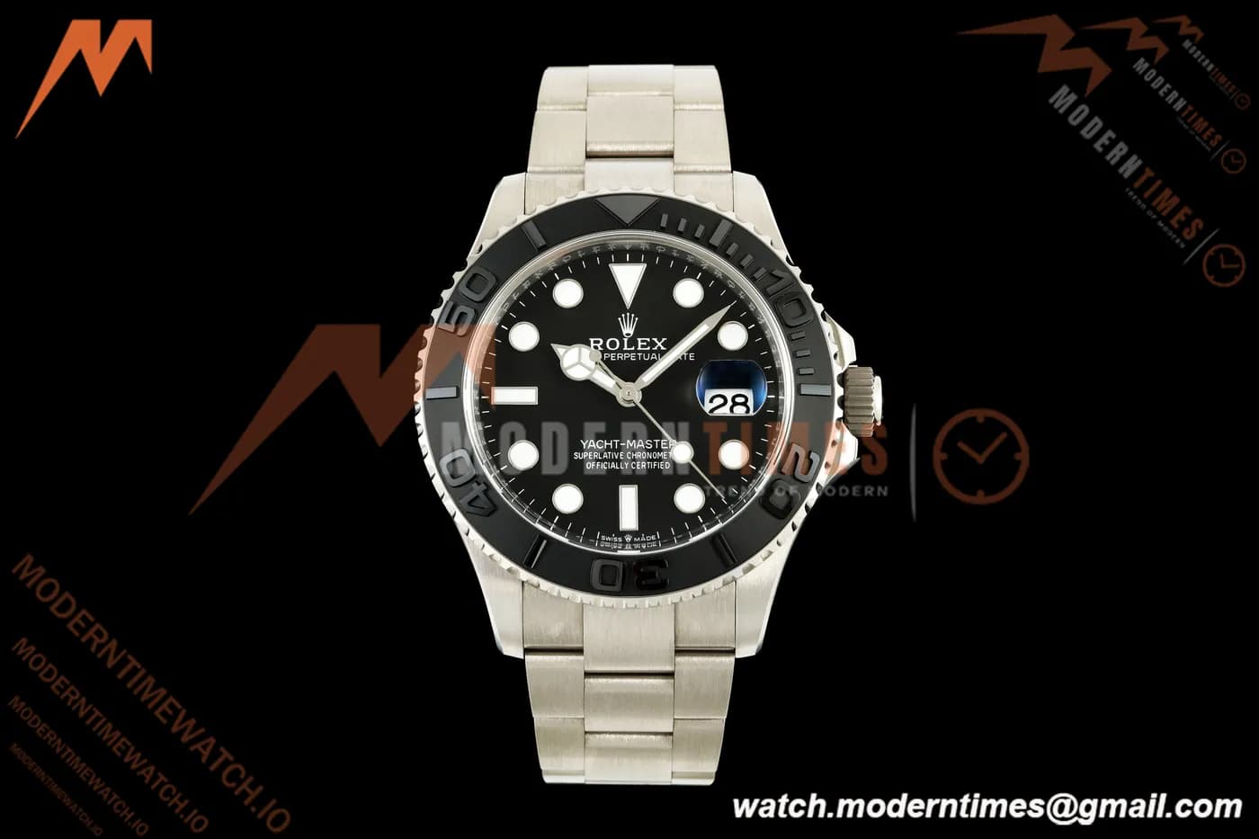 Rolex - Yacht-Master 226627 42mm TI/TI Black Dial RWF DD3235