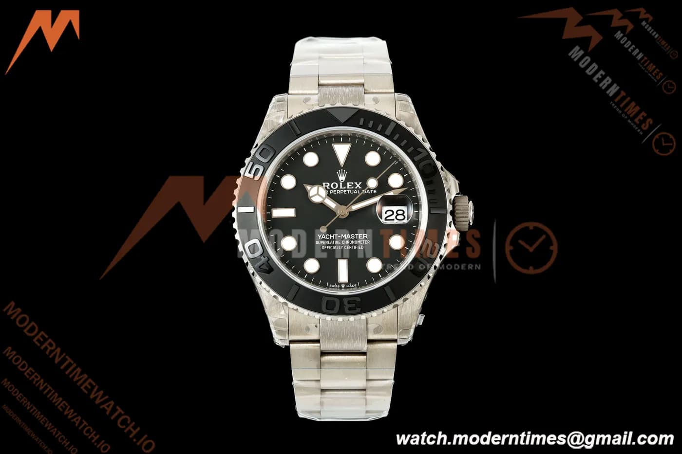 Rolex - Yacht-Master 226627 42mm TI/TI Black Dial VSF V2 VS3235