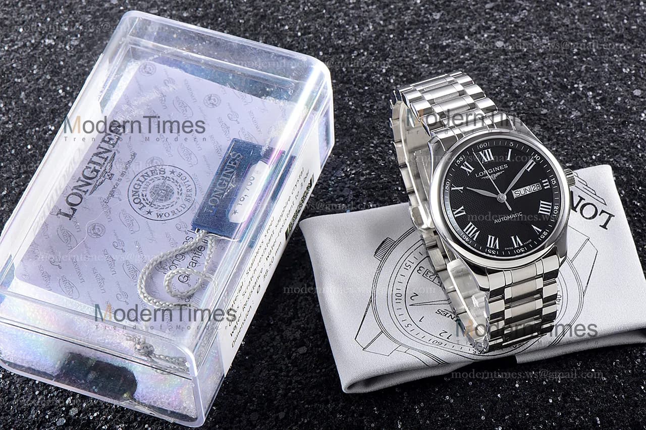 Longines Conquest Classic Series SS/SS Blk VSF Automatic L2.910.4.51.6