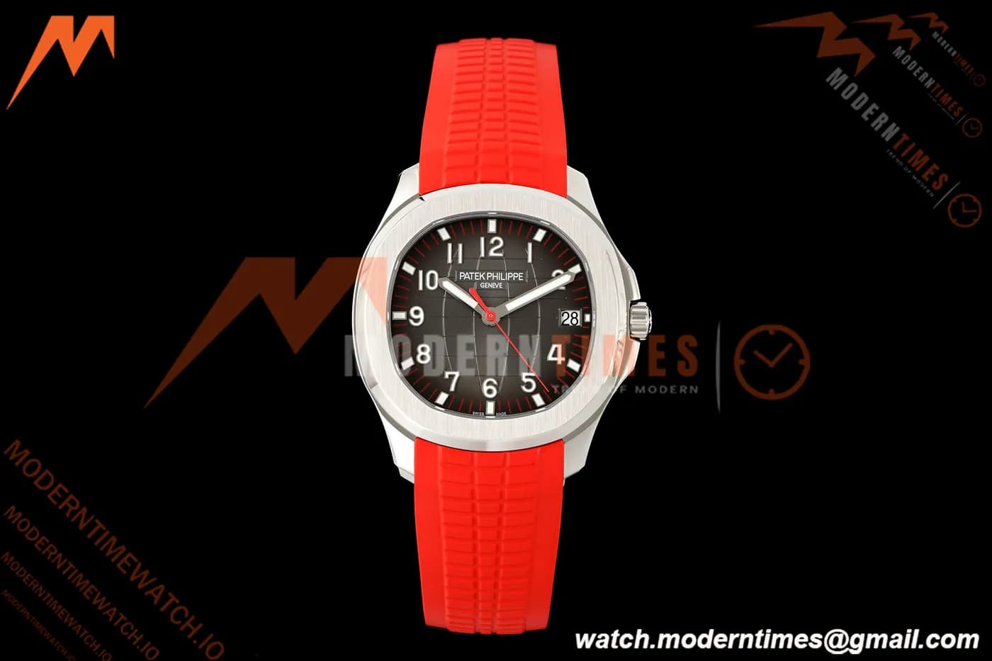 Patek Philippe - Aquanaut 40mm 5167A SS/RED/RU Grn/Num DDF DD324