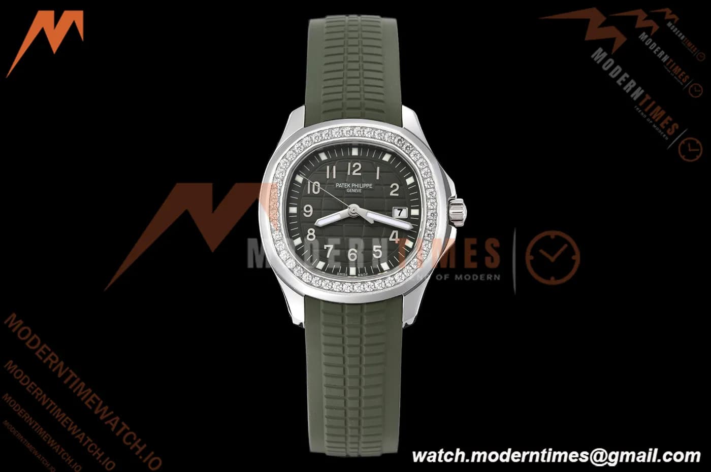 Patek Philippe - Aquanaut 5267 38.8mm SS/RU Dia/Num Green Dial ZF Swiss Qtz