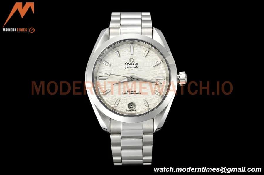 Omega - Seamaster Aqua Terra 150m 34mm Ladies SS/SS White VSF A8800