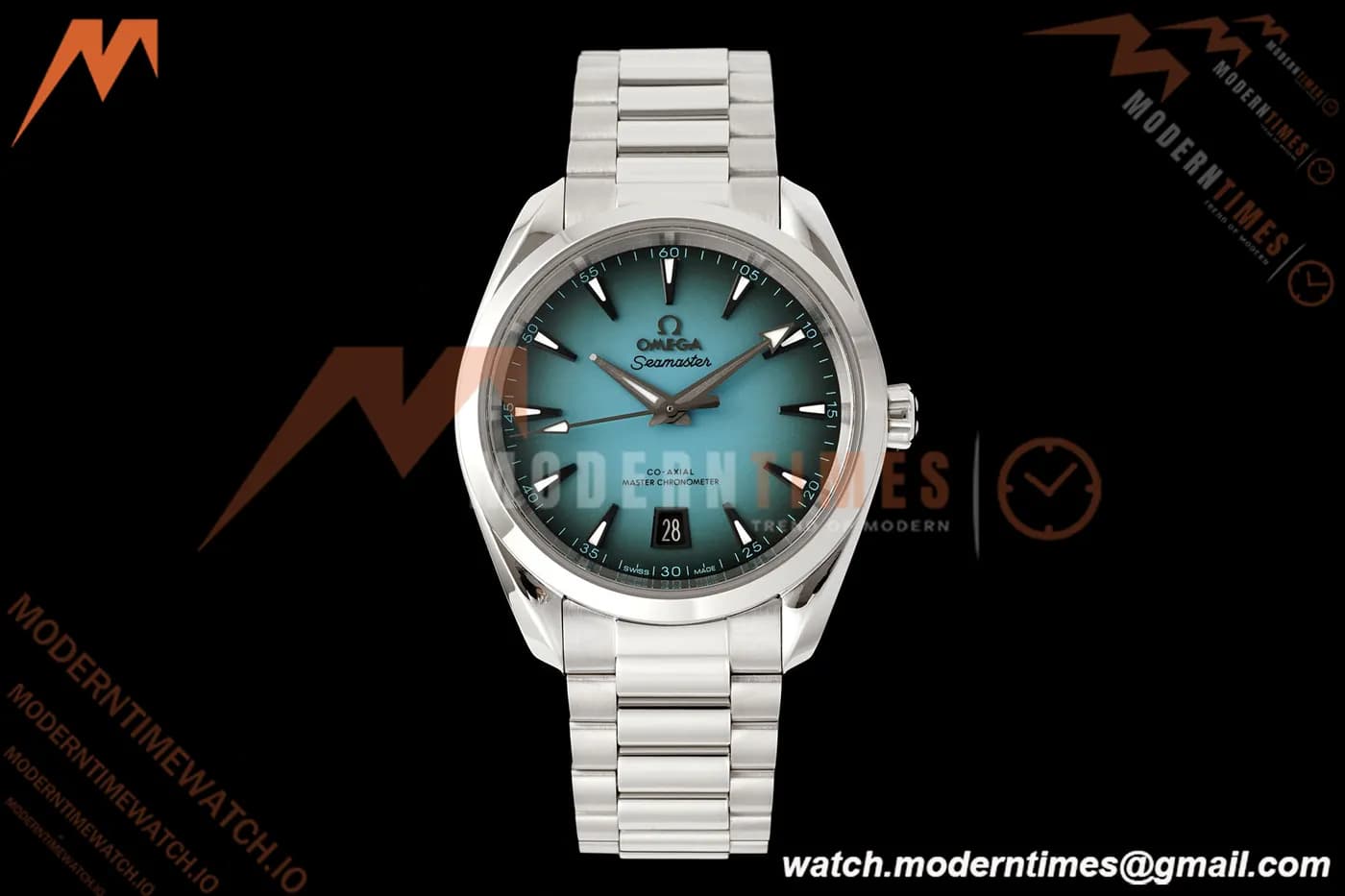Omega - Seamaster Aqua Terra 150m 38mm SS/SS Turquoise Dial VSF A8800