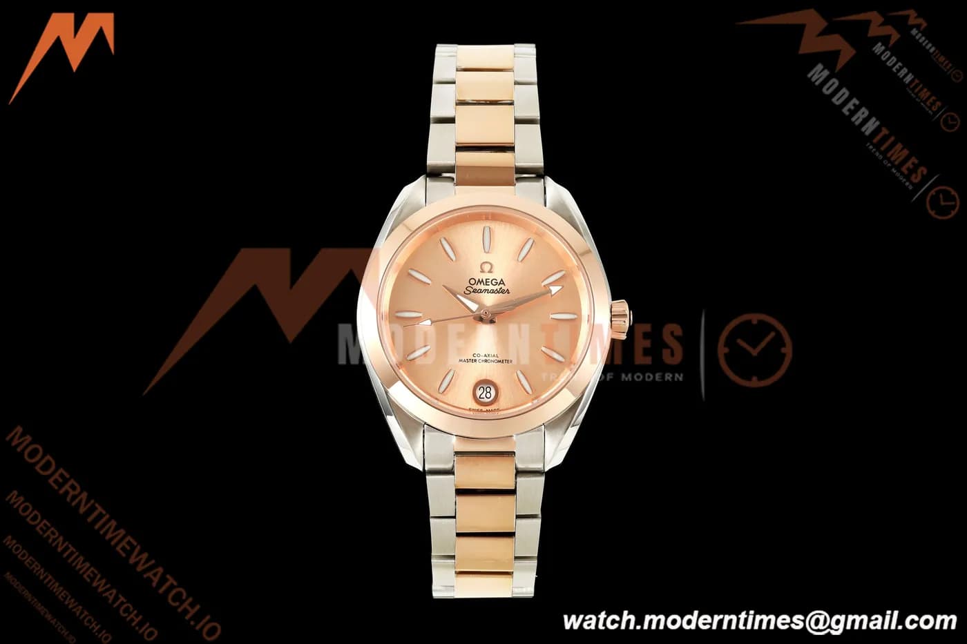 Omega - Seamaster Aqua Terra Shades 34mm SS/RG RG Dial VRSF A8800