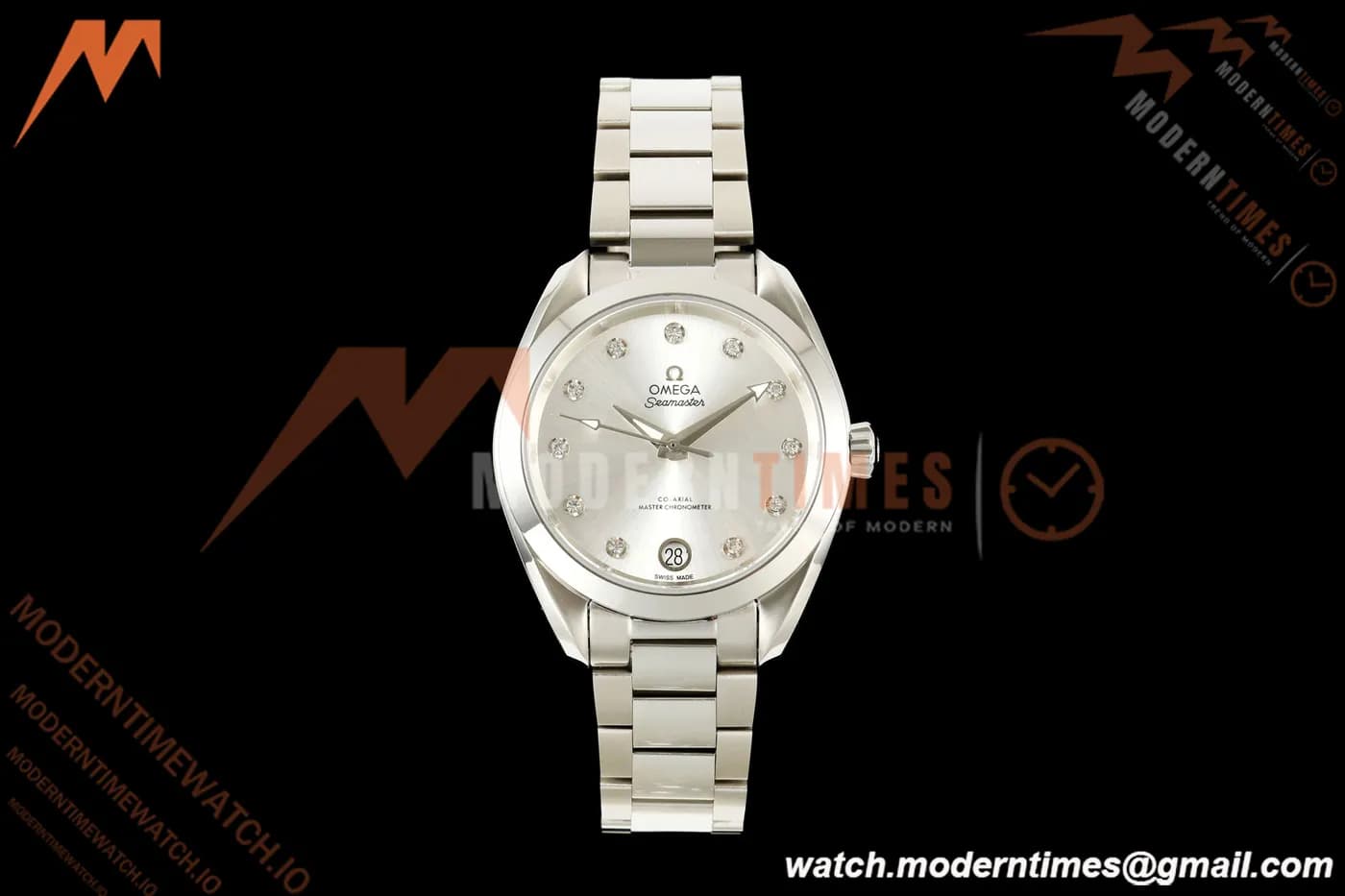 Omega - Seamaster Aqua Terra 150M 34mm SS/SS Silver/Dia VRSF A8800