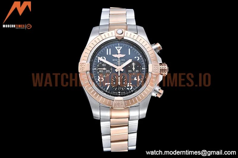 Breitling - Avenger B01 Chrono 45mm RG/SS Grey/Num BLS A7750