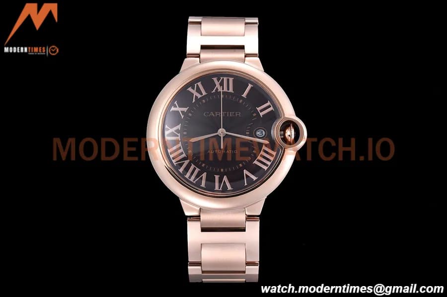 Cartier - Balion Bleu De Cartier 42mm Automatic RG/RG Black GDF MY8215