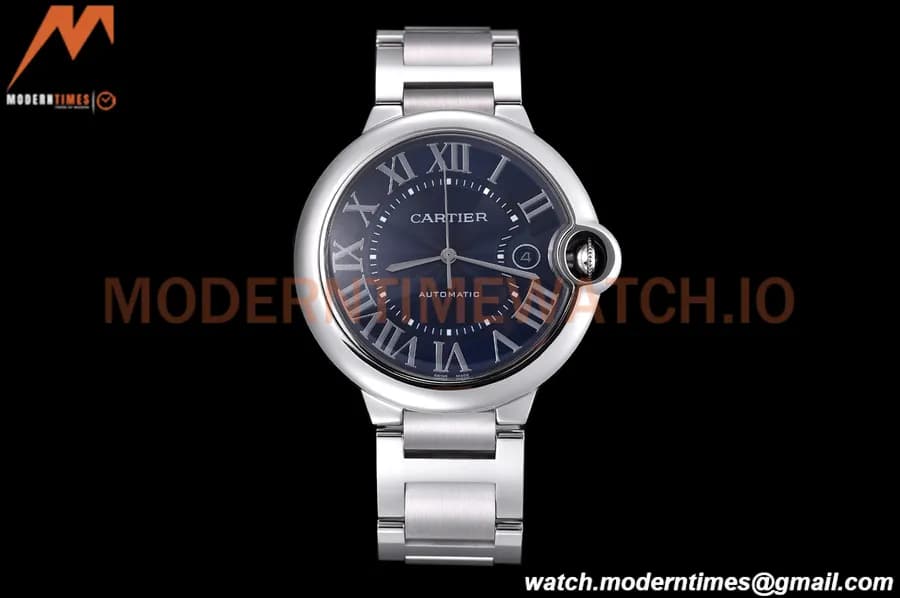Cartier - Balion Bleu De Cartier 42mm Automatic SS/SS Blue GDF MY8215