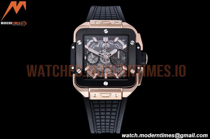 Hublot - Square Bang Unico 42mm Cer RG/RU Ske BBF A1280