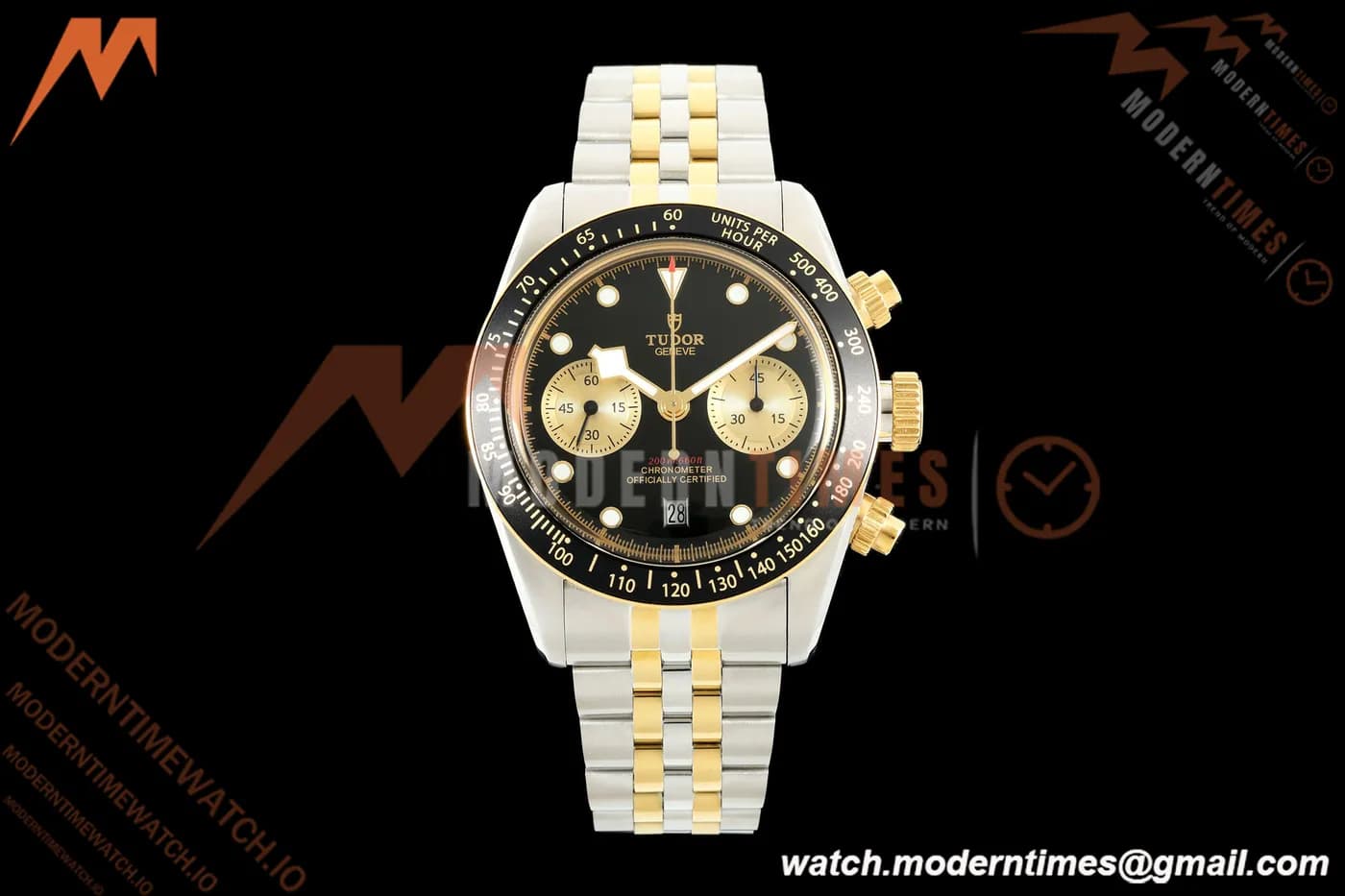 Tudor - Black Bay Chrono M79363N 41mm YG/SS Black/Gold BLSF A7750