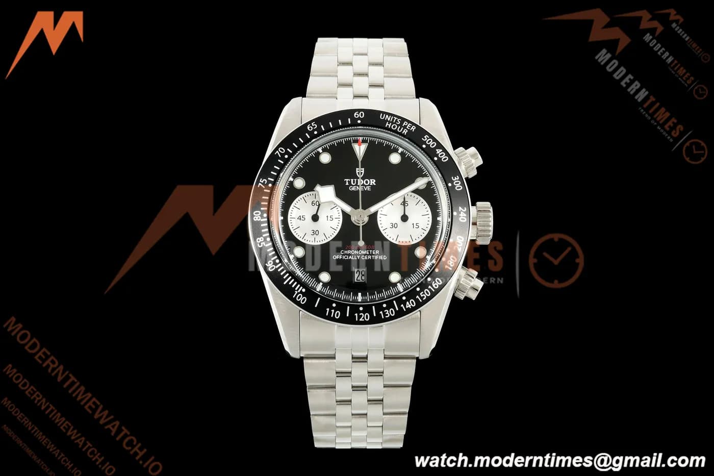 Tudor - Black Bay Chrono M79360N 41mm SS/SS Black/White BLSF A7750