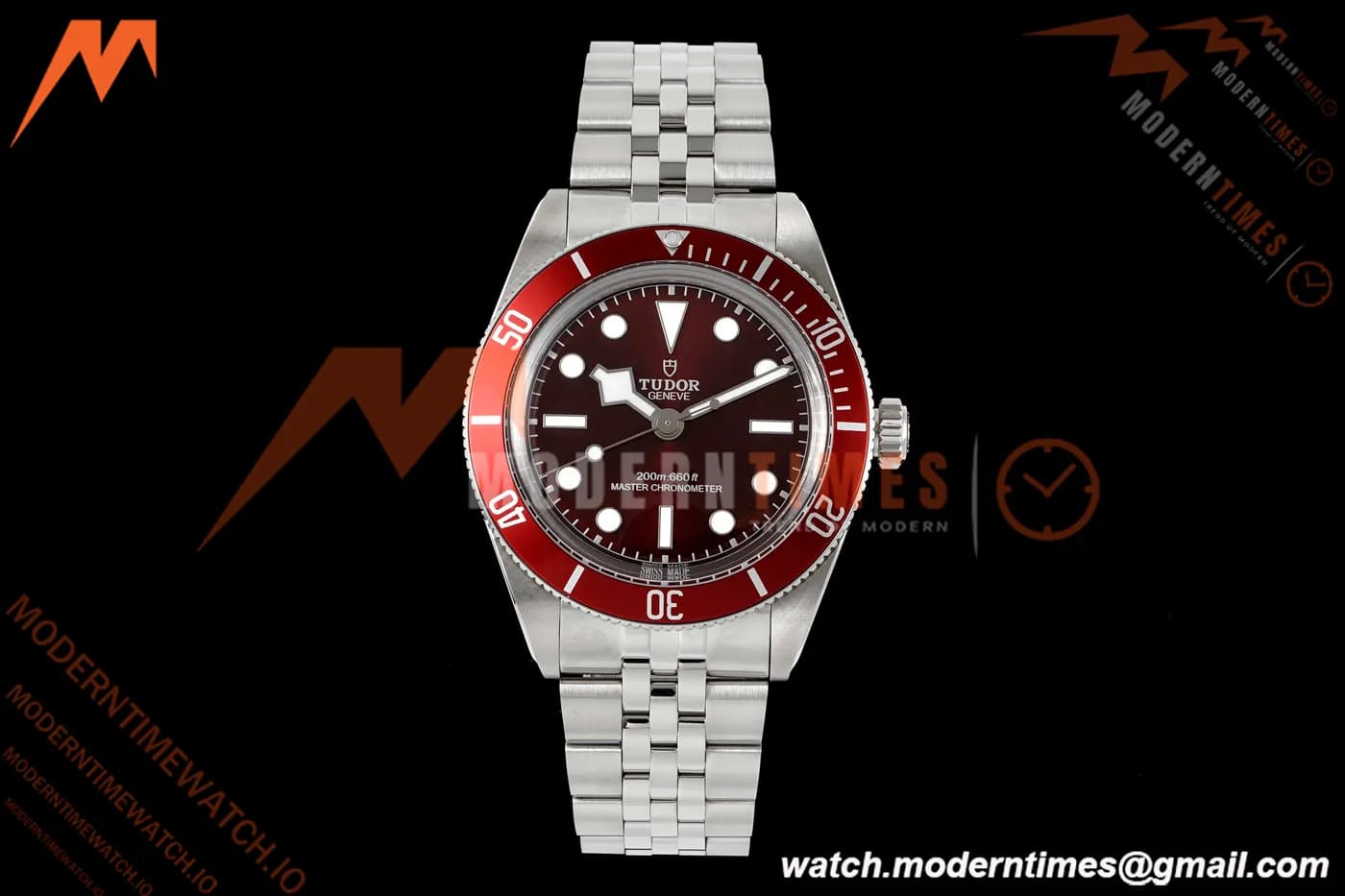 Tudor - Black Bay 58 Automatic 39mm Jub SS/SS Red Dial ZF A2824