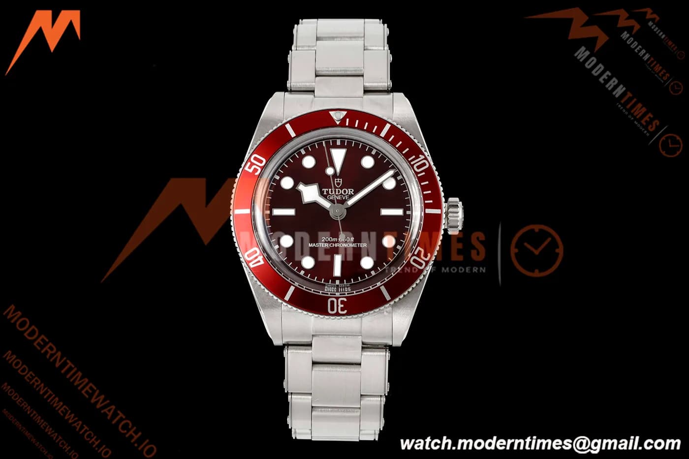 Tudor - Black Bay 58 Automatic 39mm Rivet SS/SS Red Dial ZF A2824