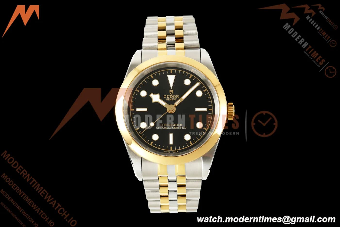 Tudor - Black Bay One Automatic 41mm Jub SS/YG Blk/Dot HTF A26J