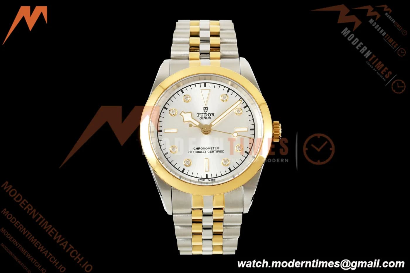 Tudor - Black Bay One Automatic 41mm Jub SS/YG Silver/Dia HTF A26J