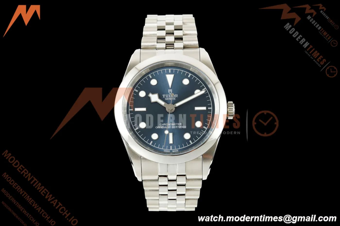 Tudor - Black Bay One Automatic M79680 41mm Jub SS/SS Blu/Dot HTF A26J