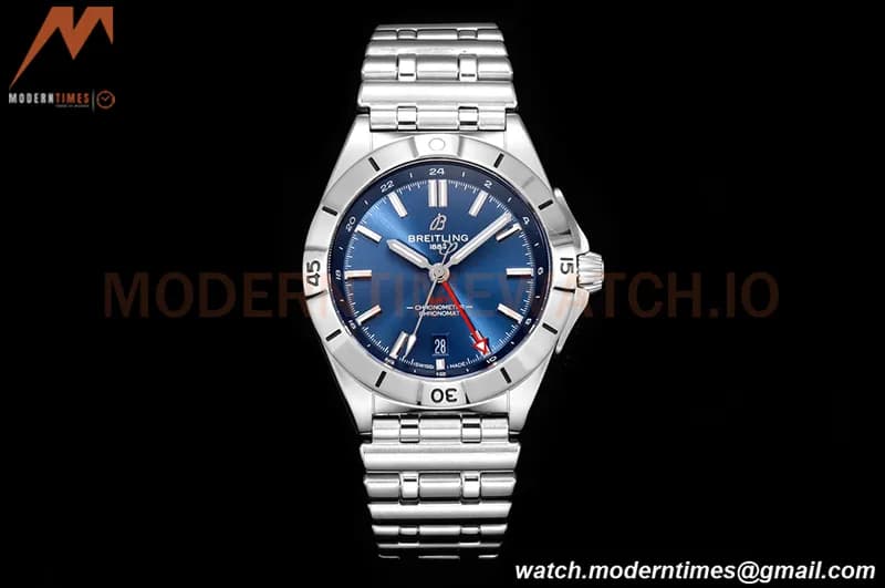 Breitling - Chronomat Automatic GMT 40mm SS/SS Blue BLSF A2836