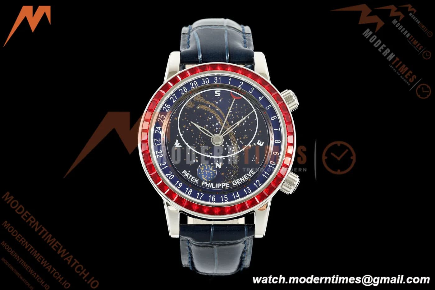 Patek Philippe - Grand Complications 6102 44mm SS/LE Ruby Celestial Blue 3KF A240
