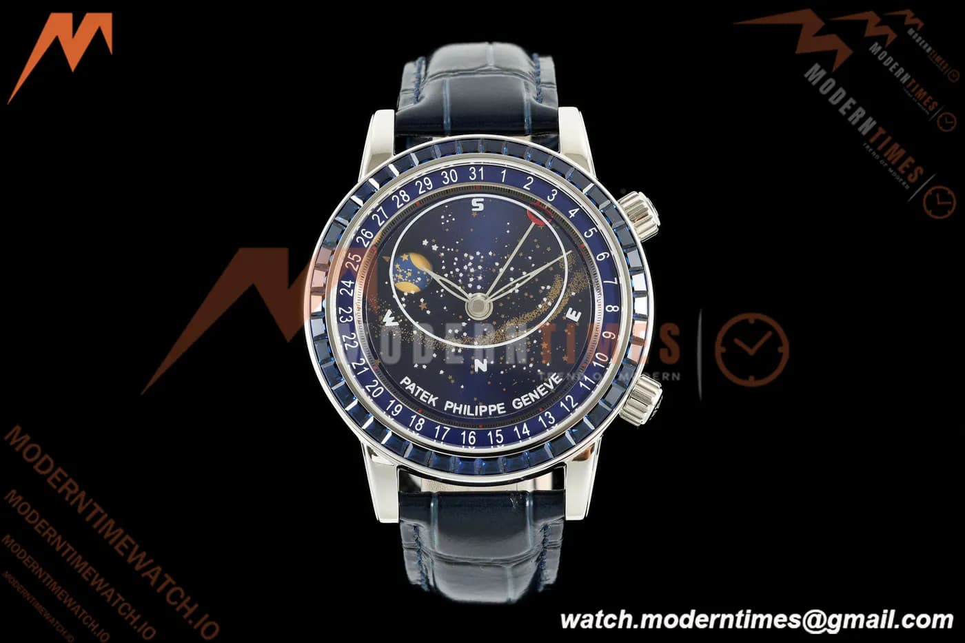 Patek Philippe - Grand Complications 6104 44mm SS/LE Blue Sapphire Celestial Blue 3KF A240