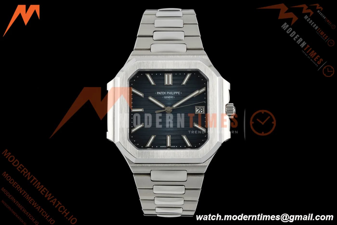 Patek Philippe - Cubitus 5821 45mm SS/SS Blue Dial PPF A330