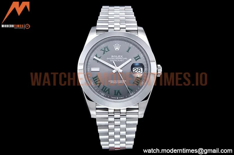 Rolex - DJ2 41mm 126300 Jub Smt 904L SS/SS Grey/Rm VSF VS3235