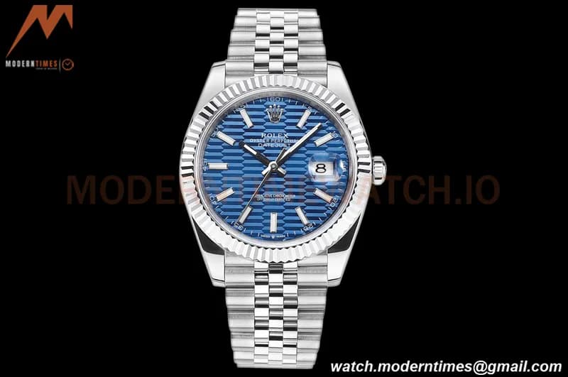 Rolex - DJ2 41mm 126334 Oys Flt 316L YG/SS Blue/Dia A+F VR3235