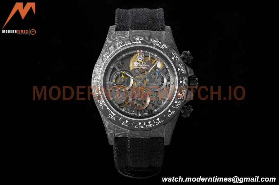Rolex - Daytona 40mm Black FC/NY Skeleton Dial DIWF SA4130