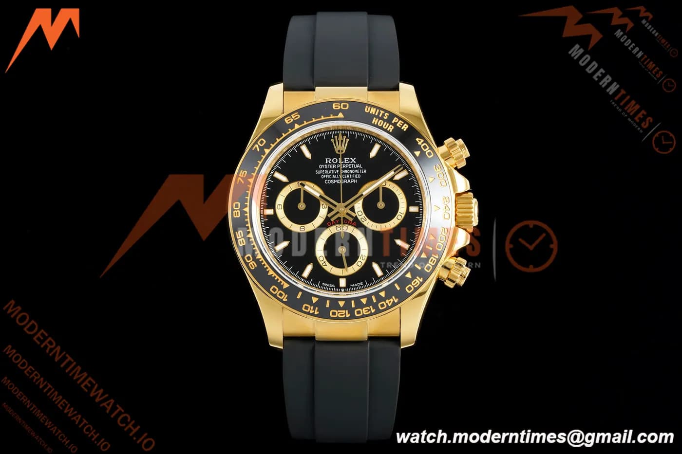 Rolex - Daytona 126518LN 40mm V10 Gain Weight CER/YG/RU Blk/Stk QF SH4131
