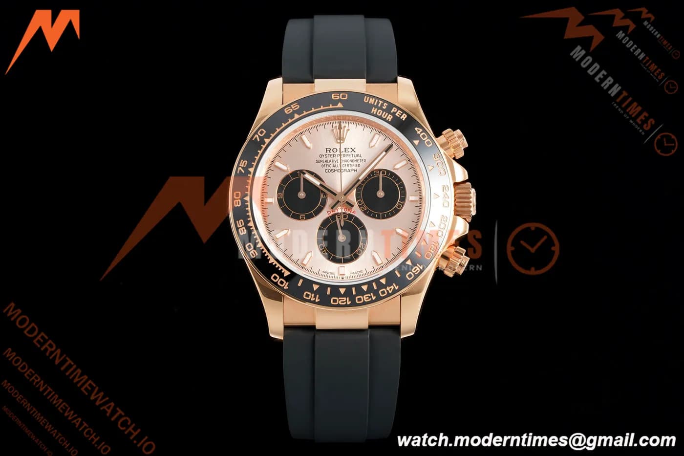 Rolex - Daytona 126515LN 40mm V10 Gain Weight CER/RG/RU RG/Blk/Stk QF SH4131