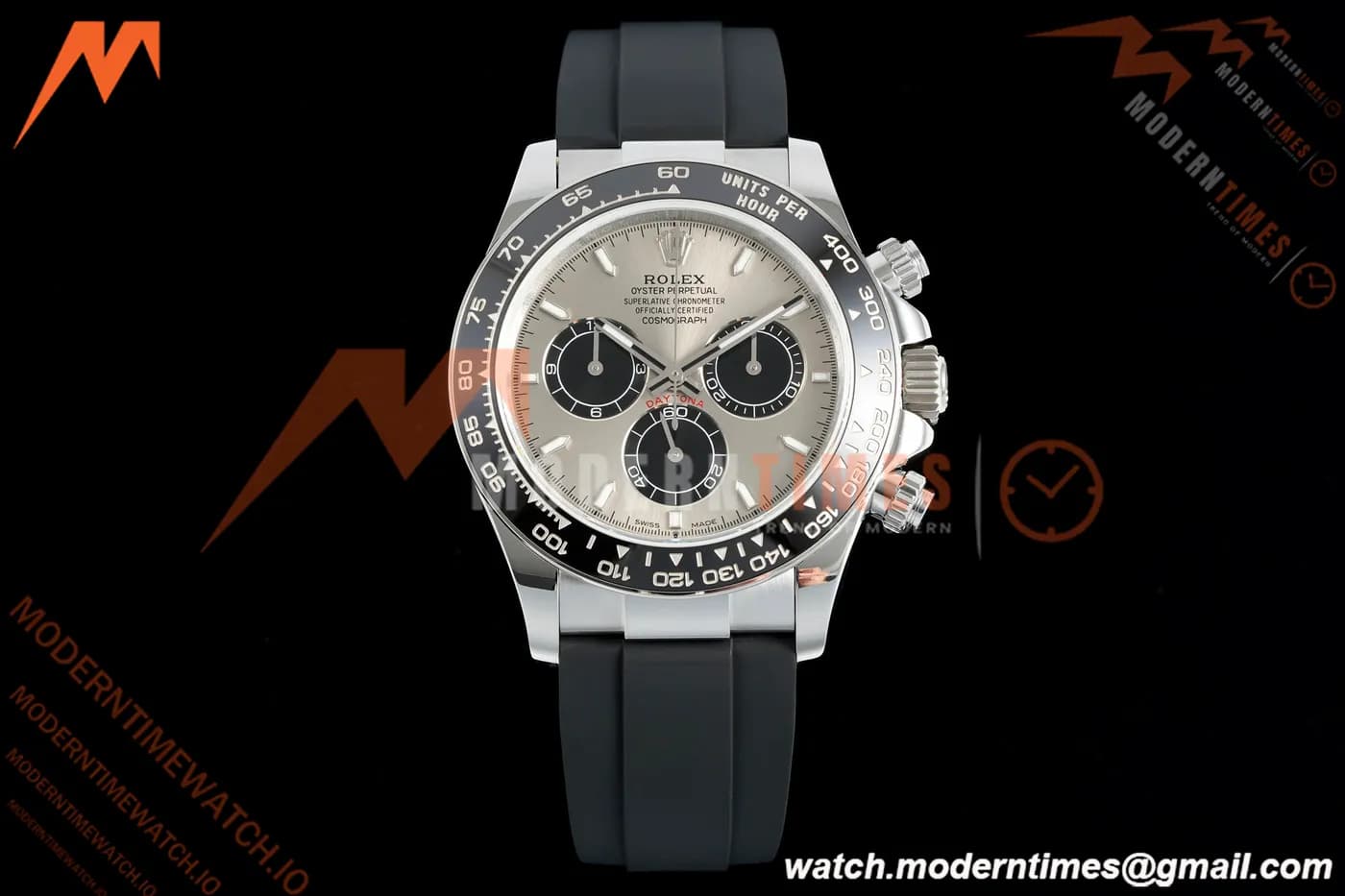Rolex - Daytona 126519LN 40mm V10 Gain Weight CER/WG/RU Gry/Blk/Stk QF SH4131
