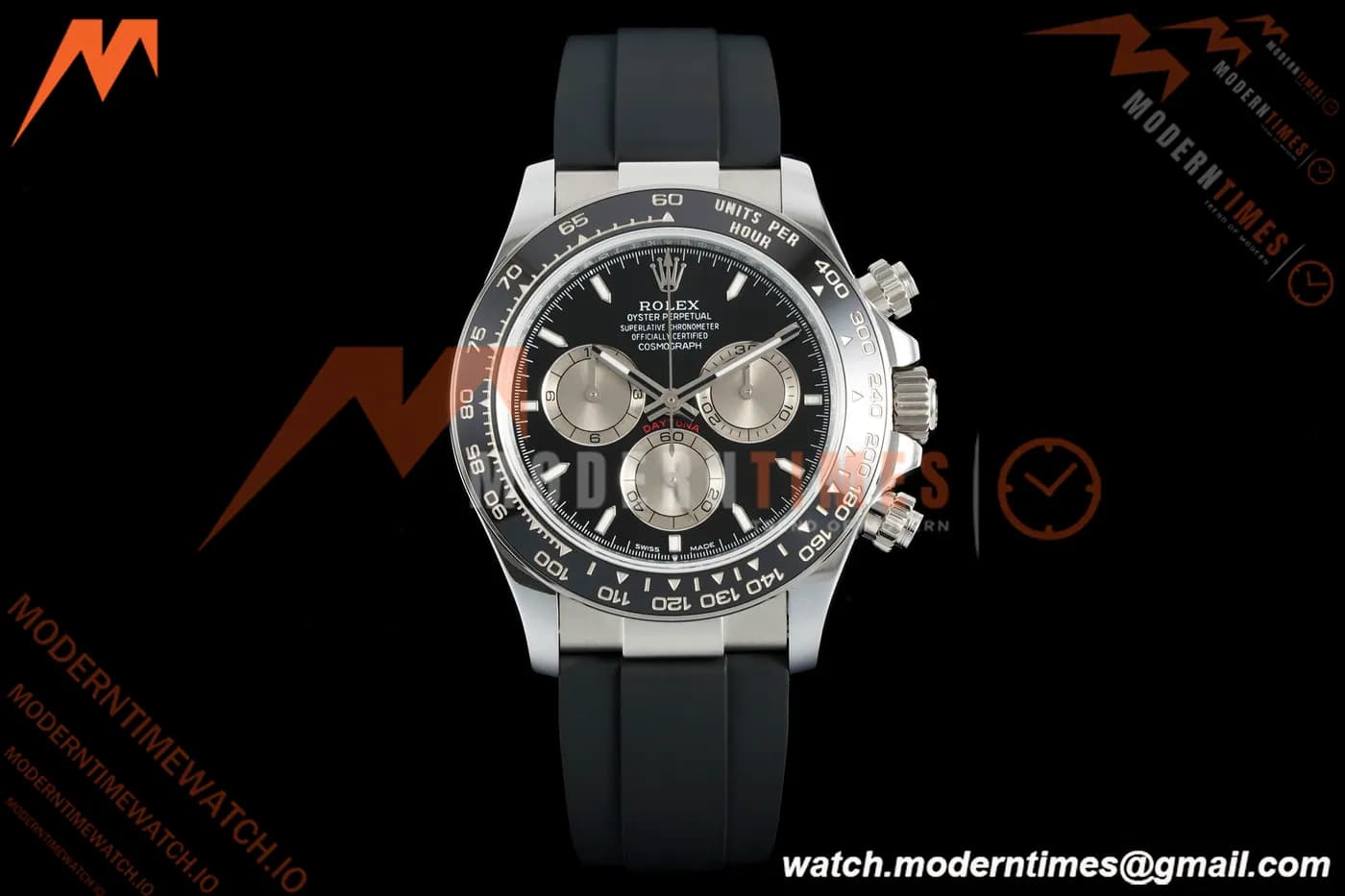 Rolex - Daytona 126519LN 40mm V10 Gain Weight CER/SS/RU Blk/Gry/Stk QF SH4131