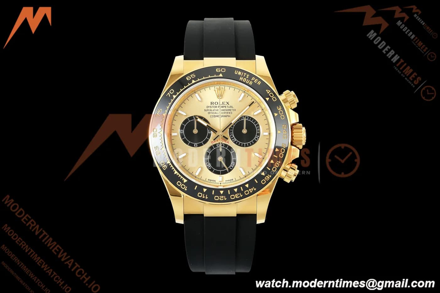 Rolex - Daytona 126518LN 40mm CER 904L YG/RU Gold/Black THBF SH4131