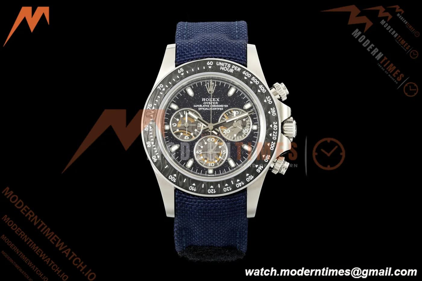 Rolex - DIW Ventura Daytona Artisans De Genève Stainless SS/NY Blue Stars ADGF SA4130