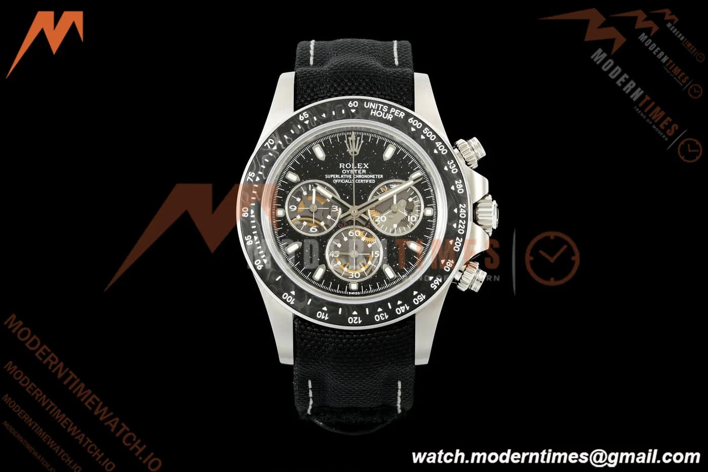 Rolex - DIW Ventura Daytona Artisans De Genève Stainless SS/NY Black Stars ADGF SA4130