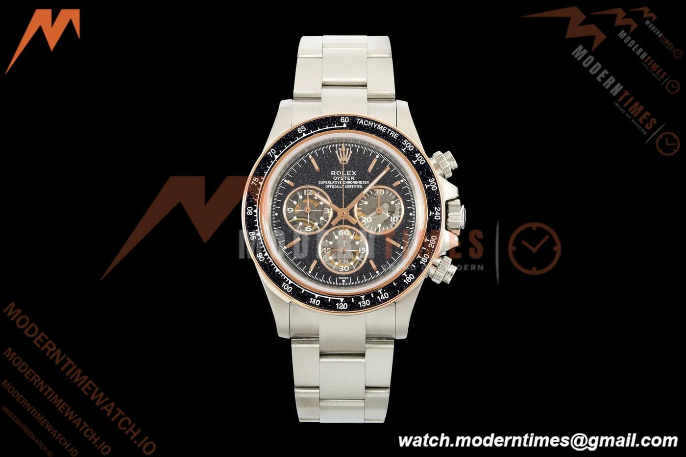Rolex - DIW Ventura Daytona Artisans De Genève Stainless SS/SS Black Stars ADGF SA4130