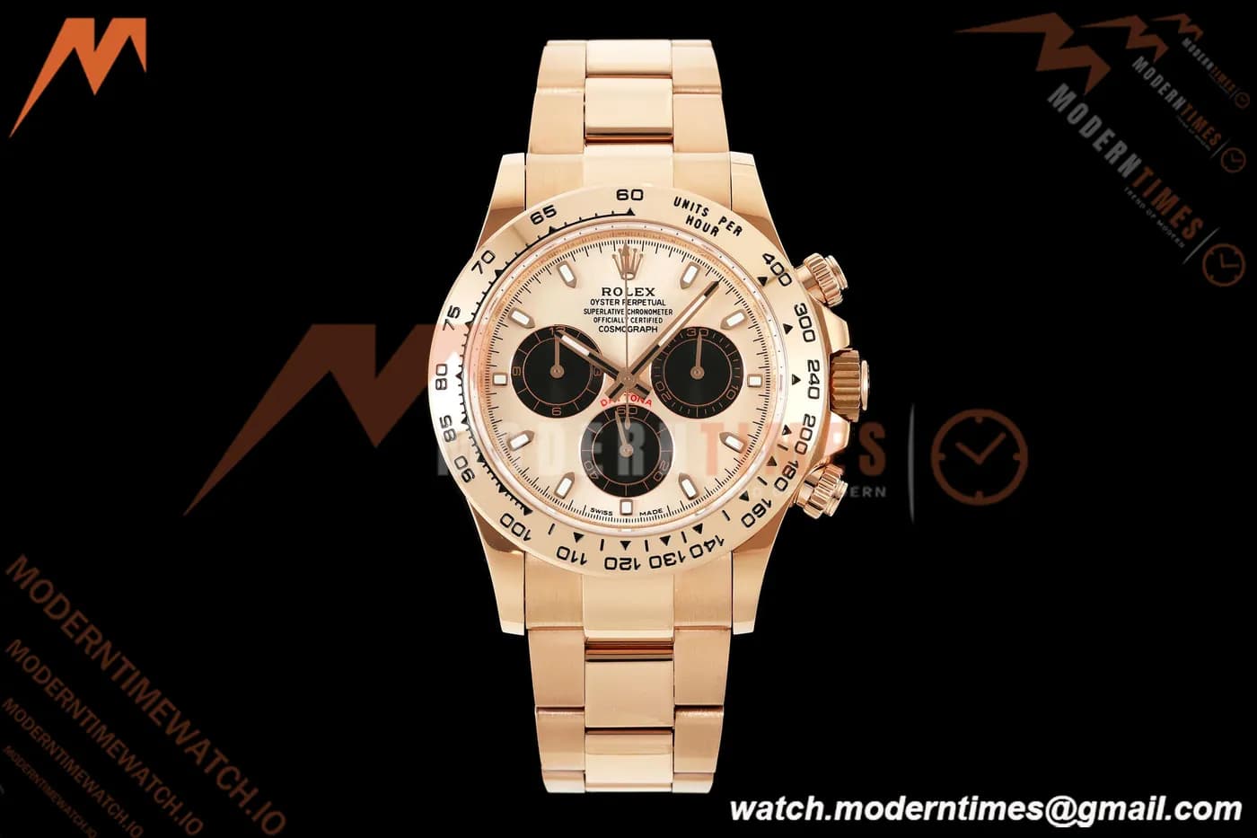 Rolex - Daytona 116505 40mm Gain Weight RG/RG Pink/Blk/Stk AVF DD4130