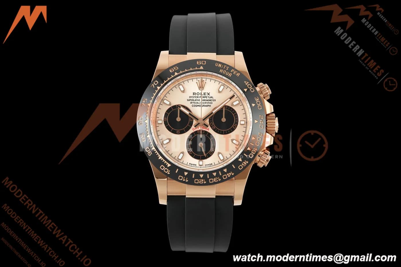 Rolex - Daytona 116515LN 40mm Gain Weight RG/RU Champ/Blk AVF DD4130
