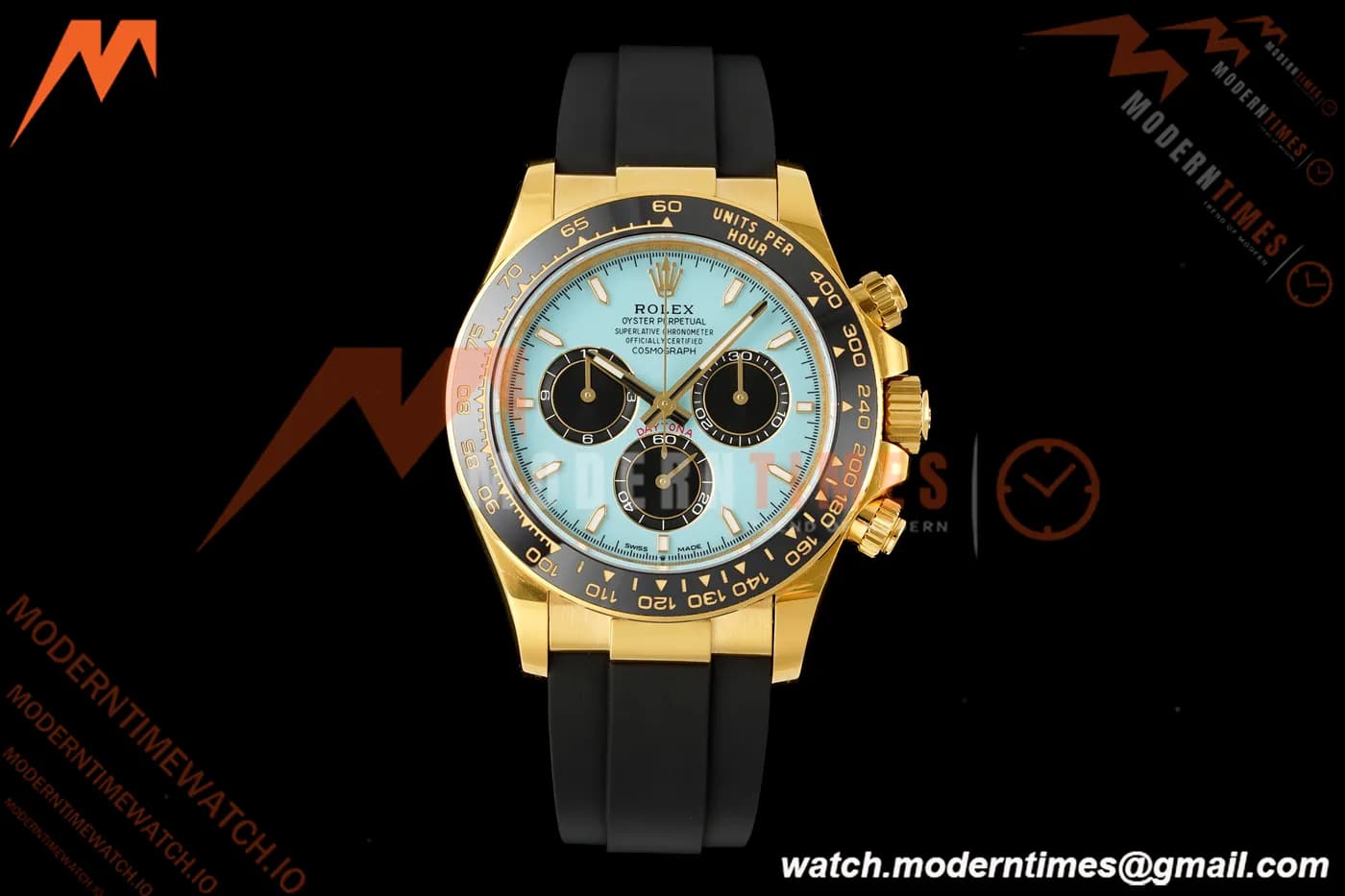 Rolex - Daytona 126518LN 40mm YG/RU Tiffany/Stk RWF JH4131 Free Sprung
