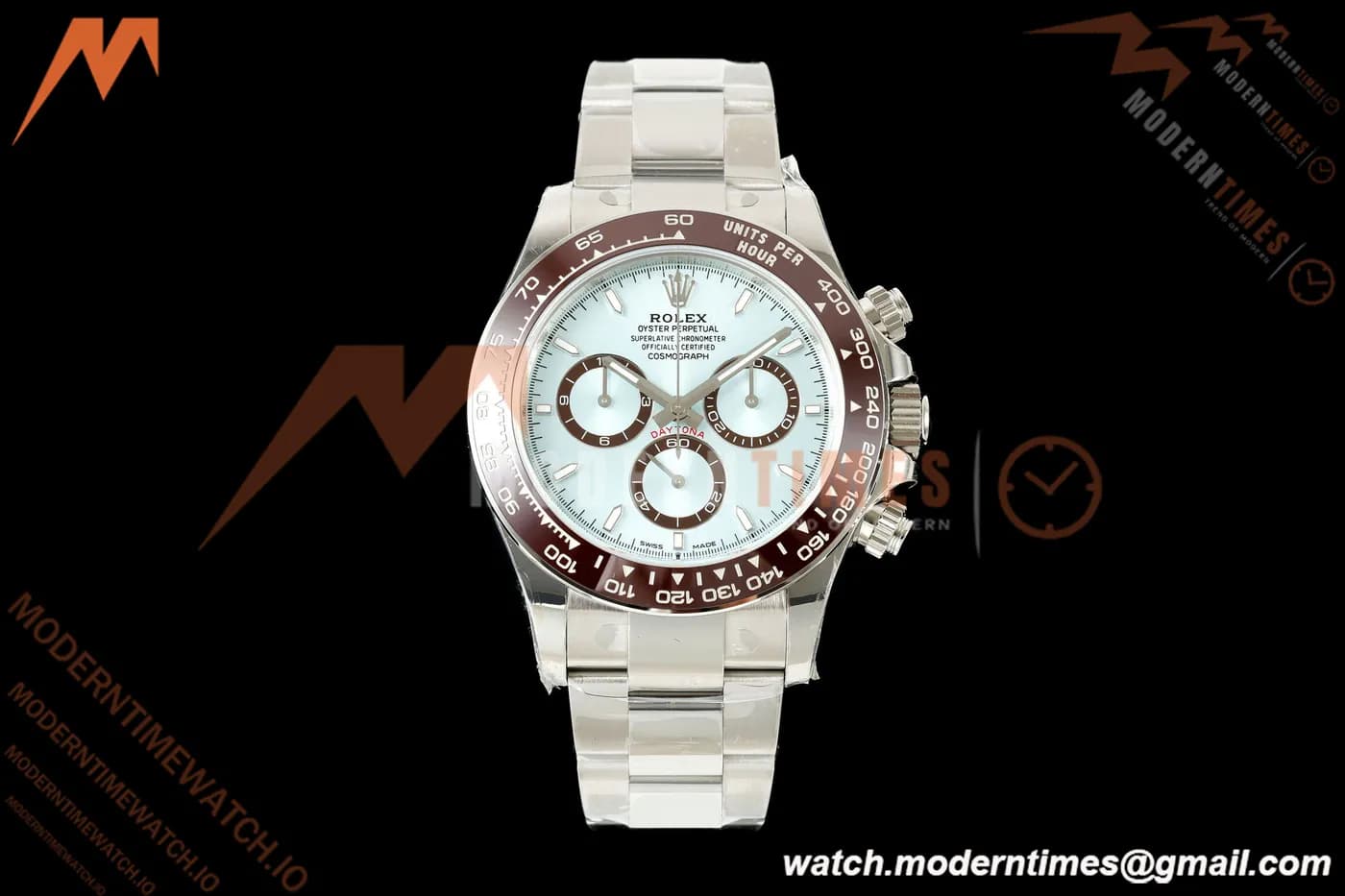 Rolex - Daytona 126506 40mm Brn CER/SS I-Blu/Stk VSF DD4131
