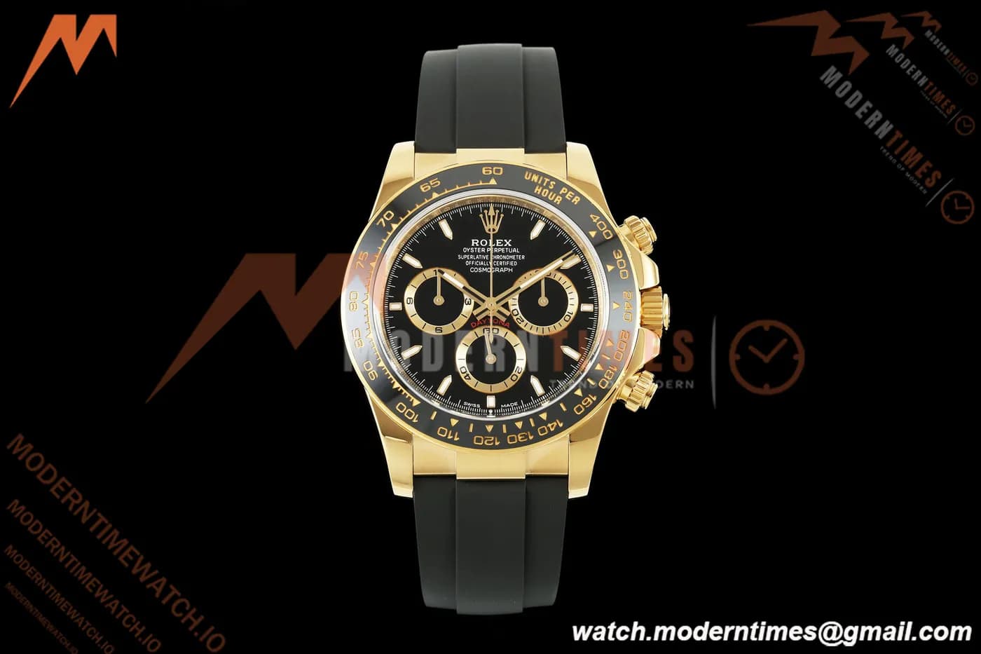 Rolex - Daytona 126518LN 40mm Gain Weight CER/YG/RU Blk/Stk ZF JH4131
