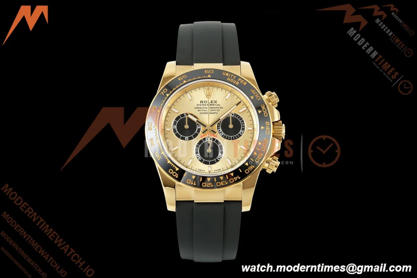 Rolex - Daytona 126518LN 40mm Gain Weight CER/YG/RU YG/Blk/Stk ZF JH4131