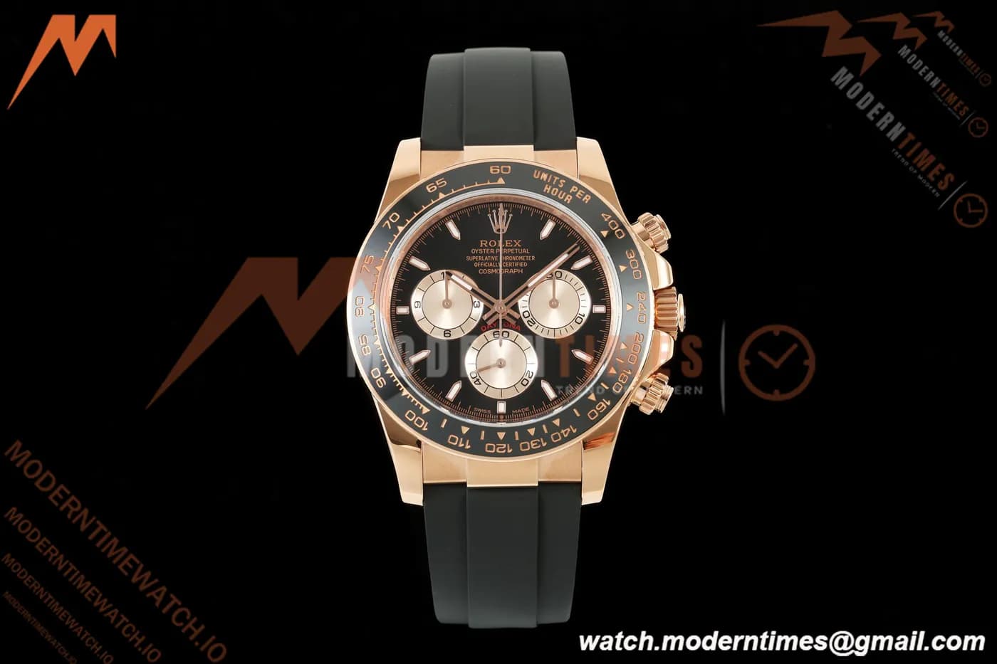 Rolex - Daytona 126515LN 40mm Gain Weight CER/RG/RU Blk/Gold/Stk ZF SH4131