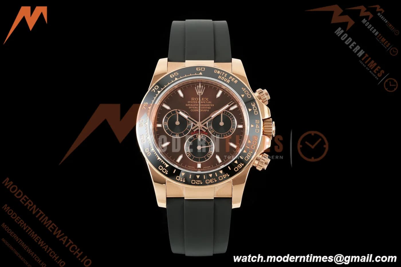 Rolex - Daytona 126515LN 40mm Gain Weight CER/RG/RU Chocolate/Blk/Stk ZF SH4131