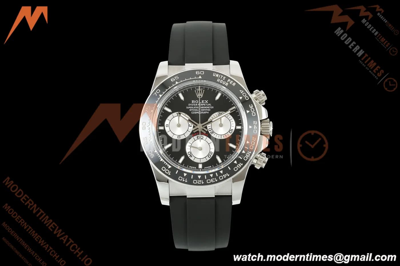 Rolex - Daytona 126519LN 40mm Gain Weight SS/RU Blk/Gry/Stk ZF SH4131