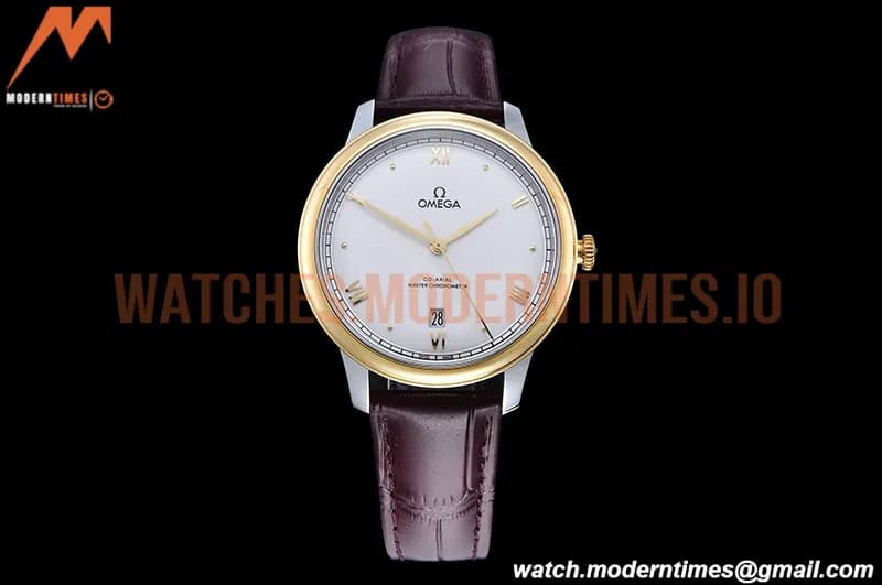 Omega - De Ville Prestige YG/SS/LE White MKF A8800