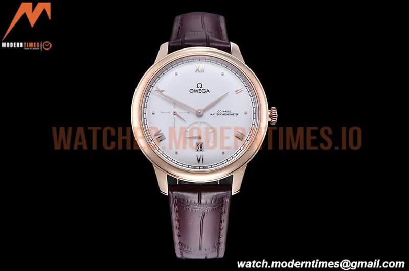 Omega - De Ville Prestige Reserve RG/LE Wht/Rm MKF A8810