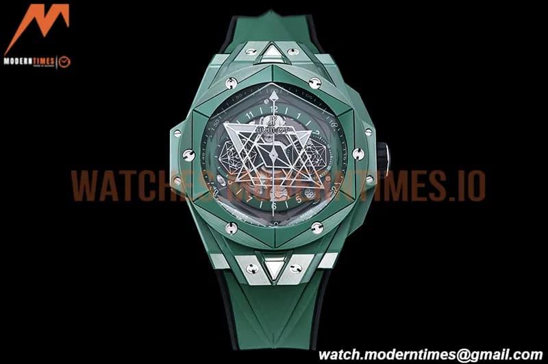 Hublot - Big Bang Sang Bleu II CER/RU Green Ske BBF HUB1240