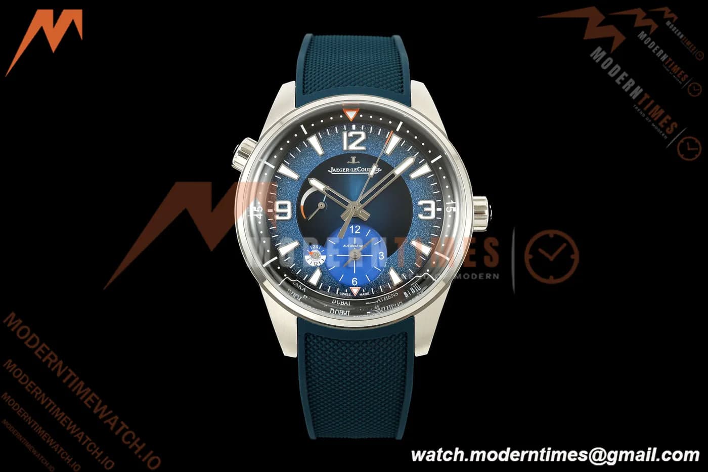 Jaeger LeCoultre - Polaris Geographic 42mm SS/Blu RU Blue VRSF A939