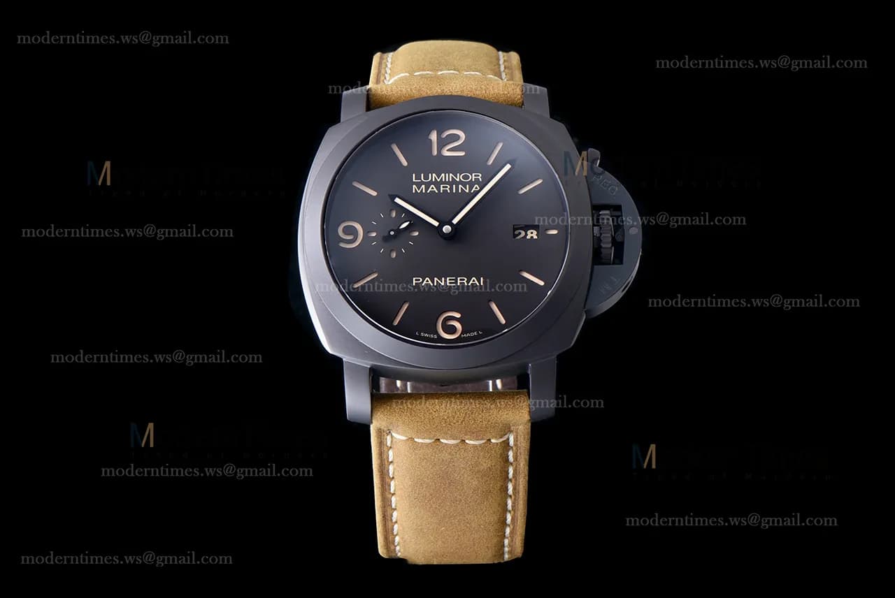 Panerai Luminor 1950 Series Cer/LE Blk/Bro VSF P.9001 Automatic PAM00386